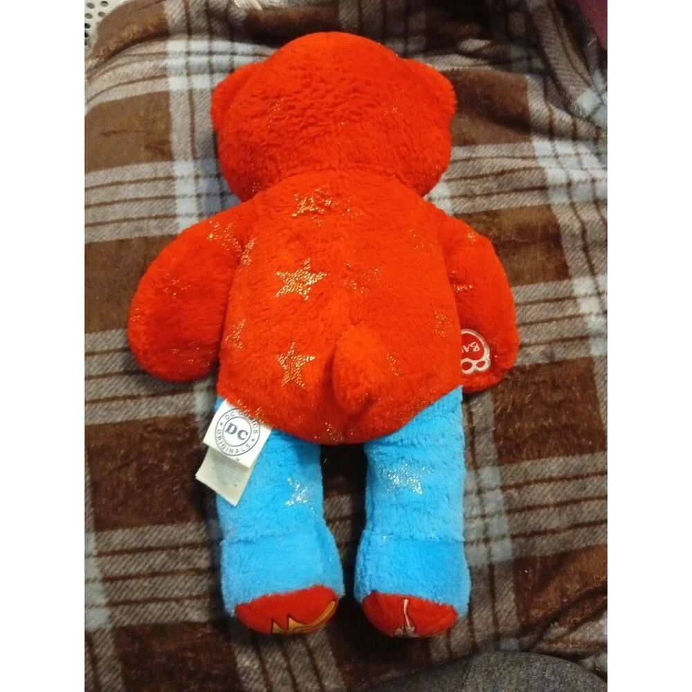 Build A Bear Workshop Warrior Wonder Woman Teddy Shiny Stars